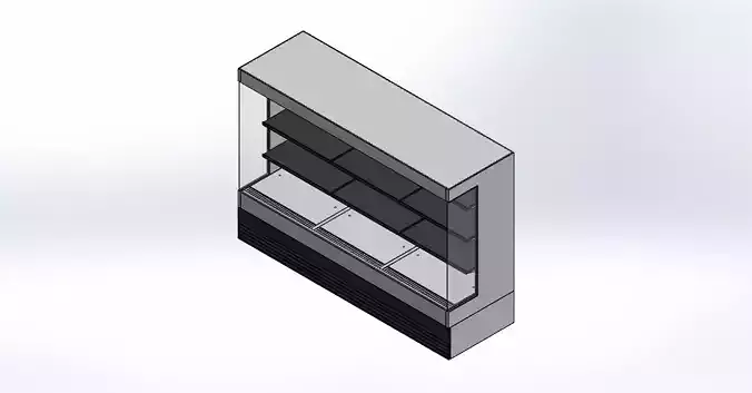 OPEN TYPE DISPLAY CHILLER REMOTE COMPRESSOR TYPE