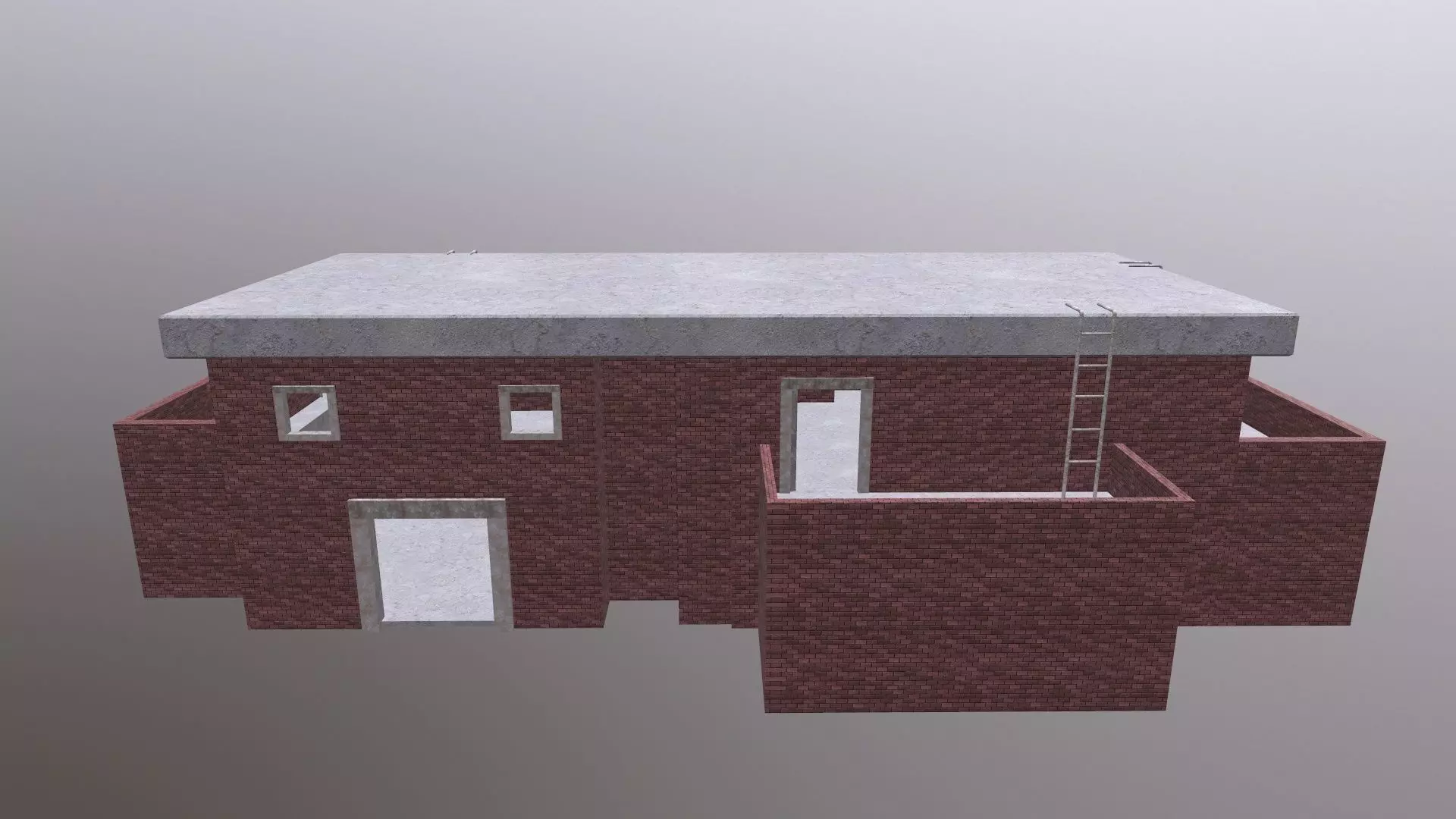 Building Rust Low-poly 3D model_0