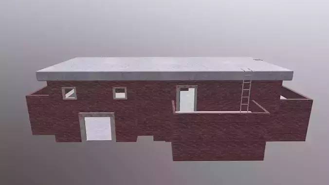 Building Rust Low-poly 3D model