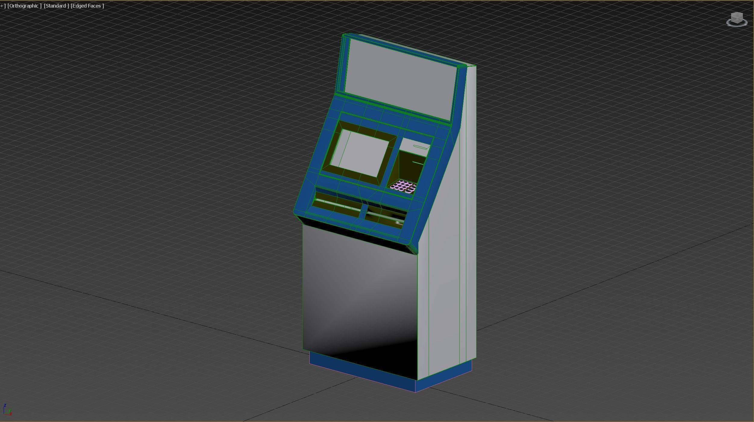 ATM Machine Free 3D model_1