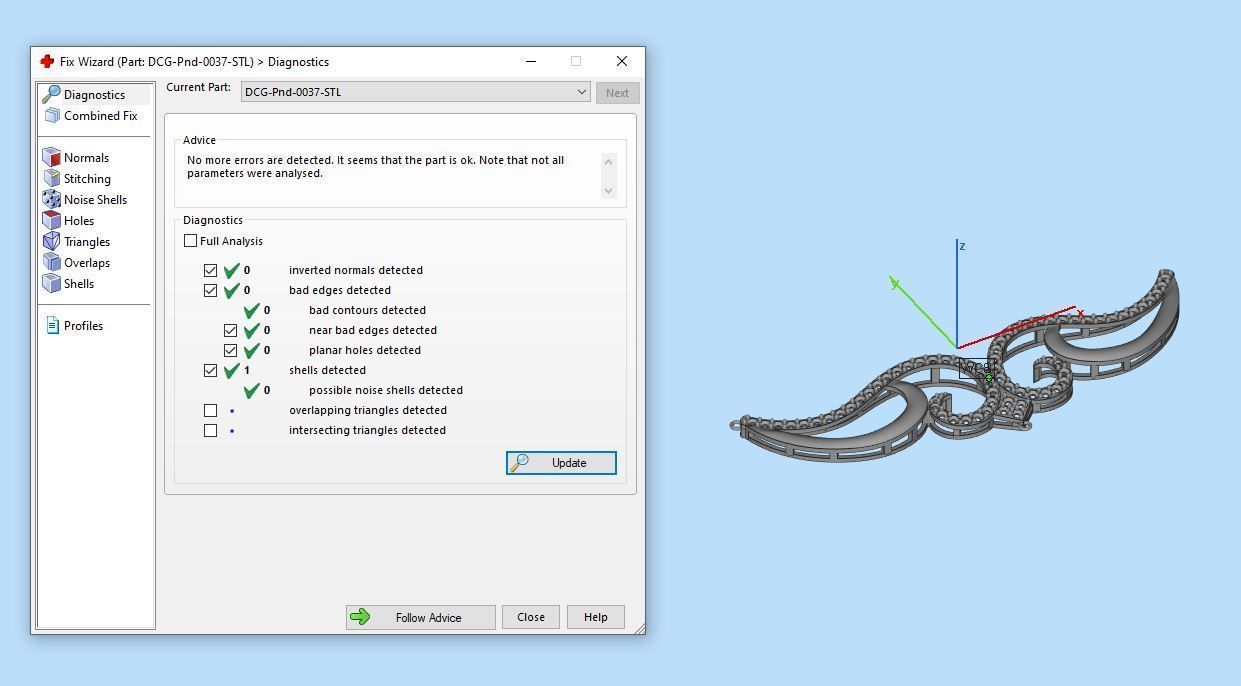 Pendant 0037 3D print model_5