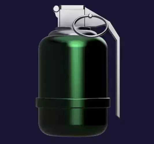 Resident Evil 4 - Hand grenade for cosplay 3D print model