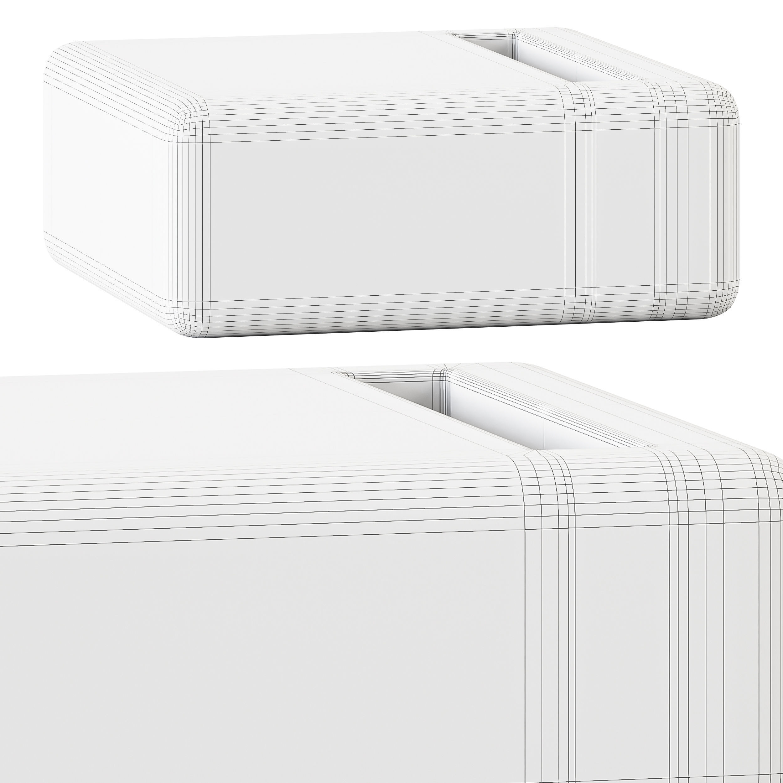 356 Garden Coffee Table By Diabla design 3D model_1