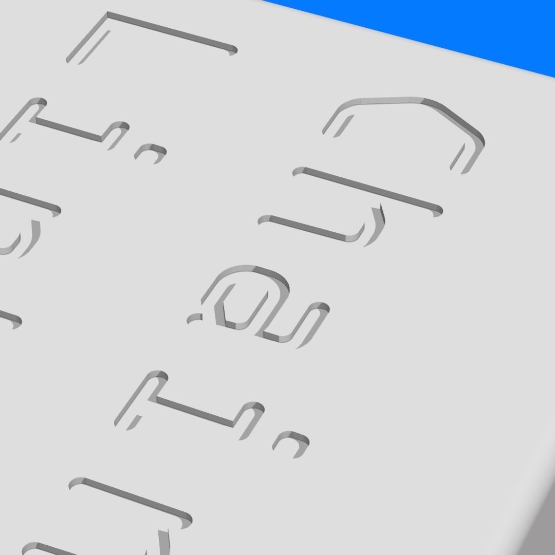 Chainlink cube 3D print model_15