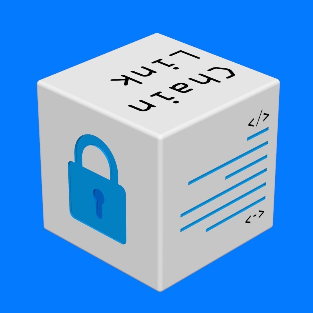 Chainlink cube 3D print model_10