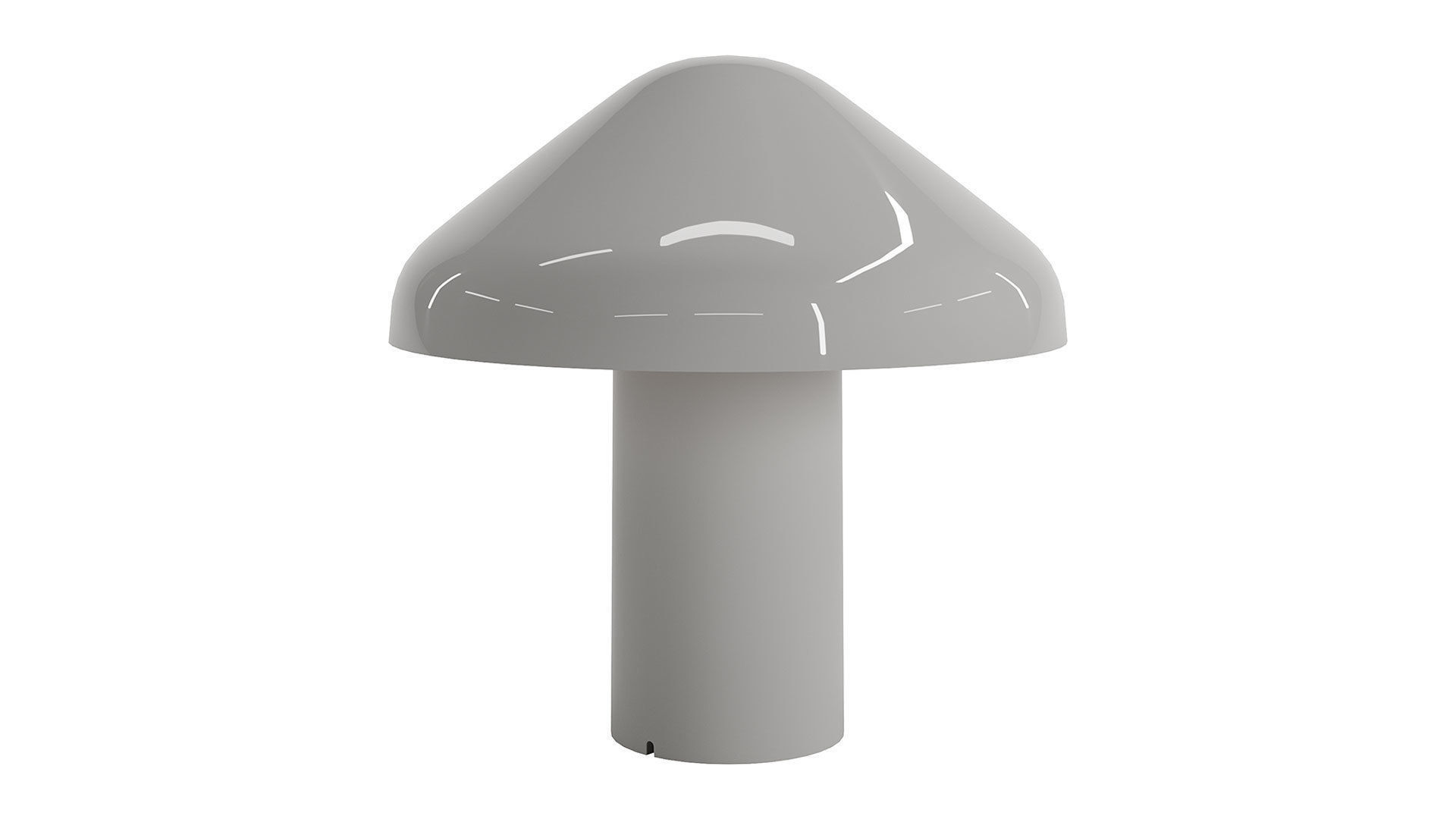 Pao Portable Table Lamp by HAY 3D model_2