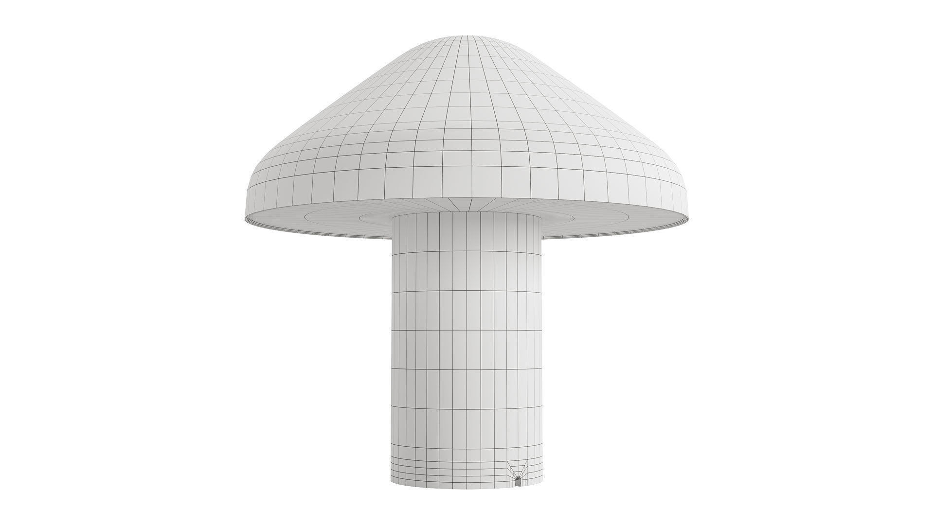 Pao Portable Table Lamp by HAY 3D model_6