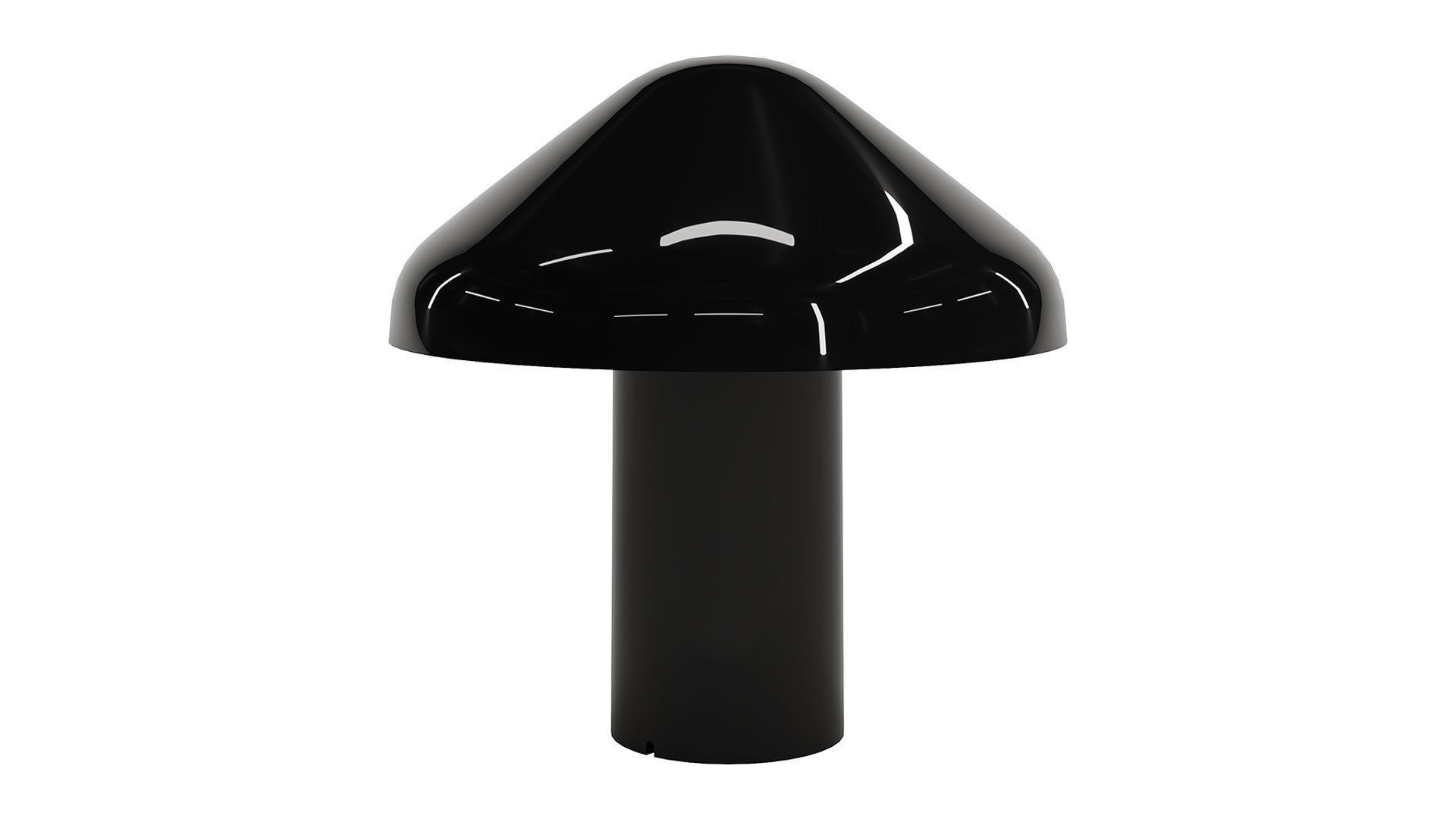 Pao Portable Table Lamp by HAY 3D model_3