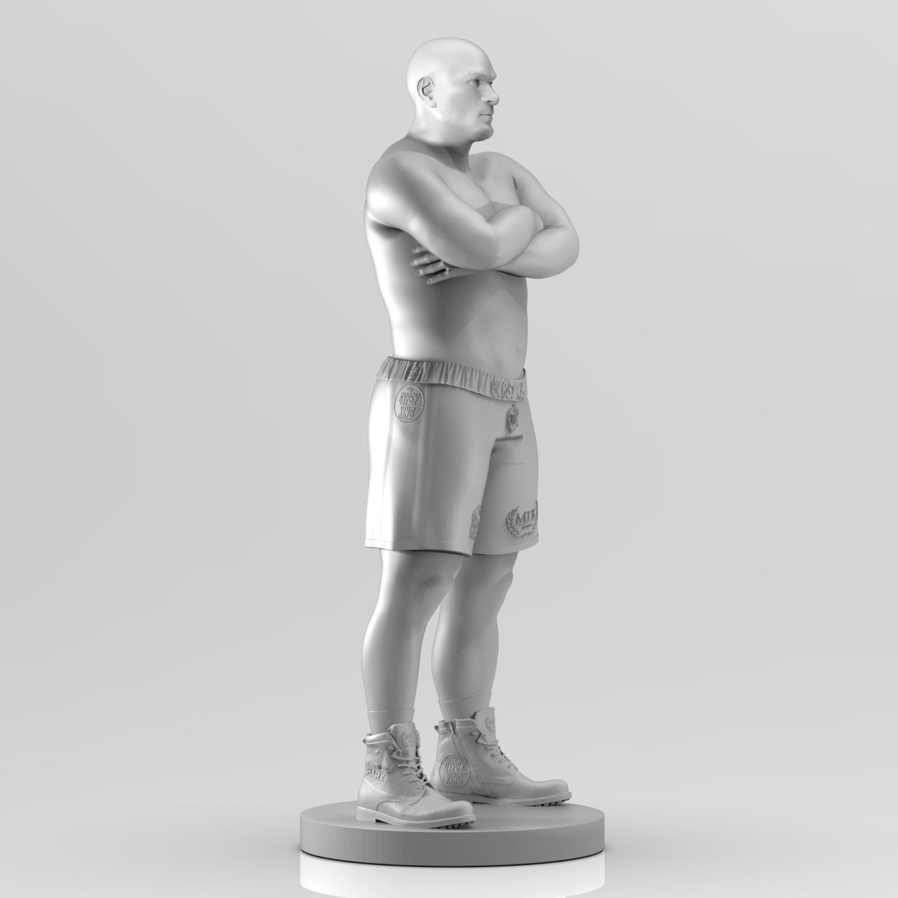Tyson Fury 3D Printable 2 3D print model_27