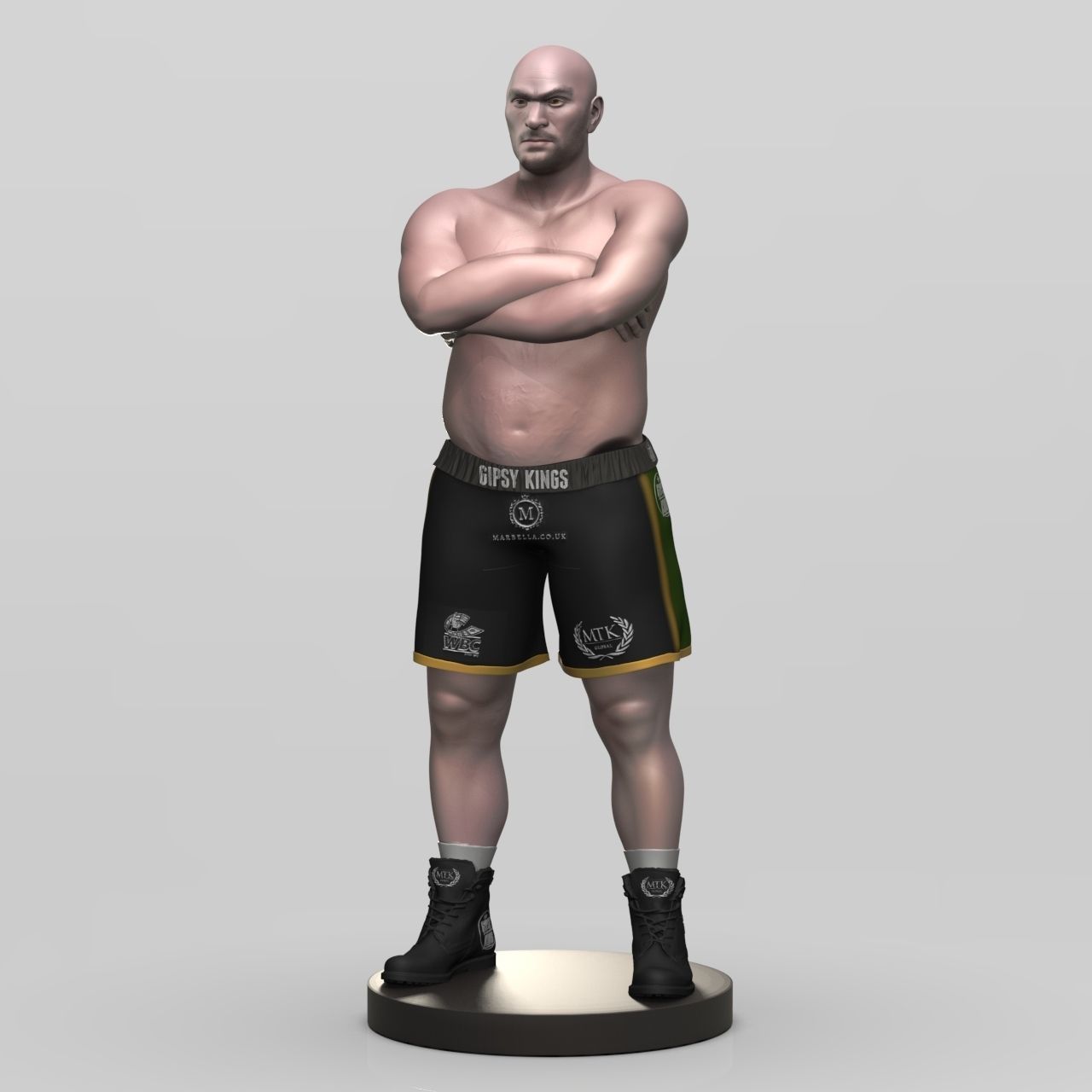 Tyson Fury 3D Printable 2 3D print model_5