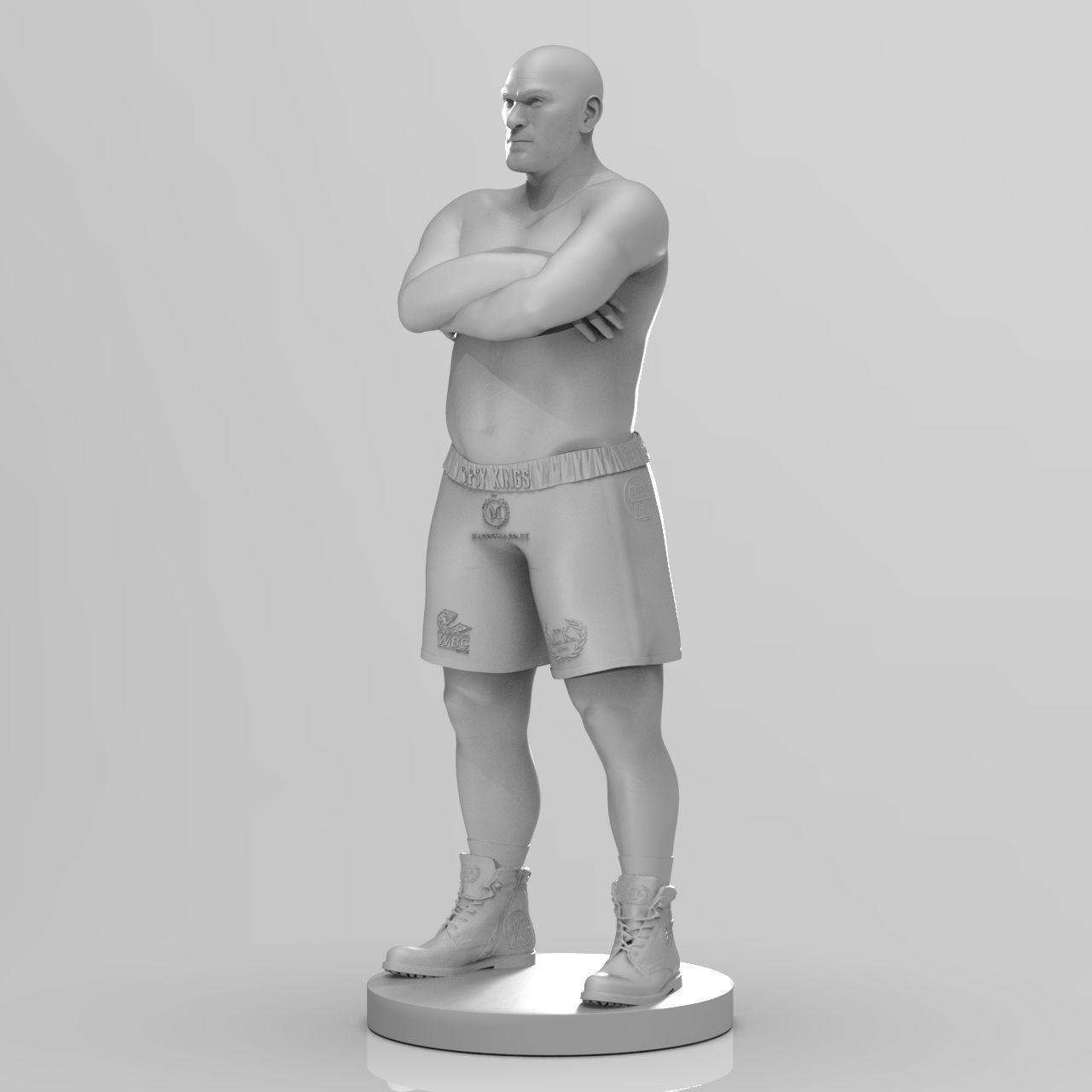 Tyson Fury 3D Printable 2 3D print model_19