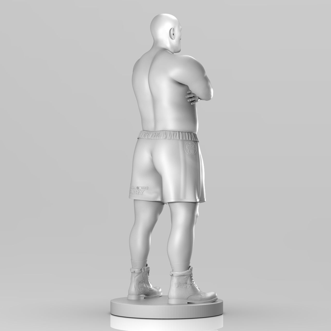 Tyson Fury 3D Printable 2 3D print model_24