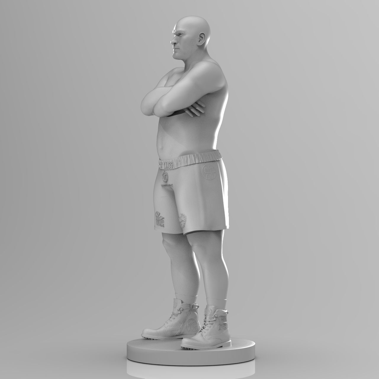 Tyson Fury 3D Printable 2 3D print model_21