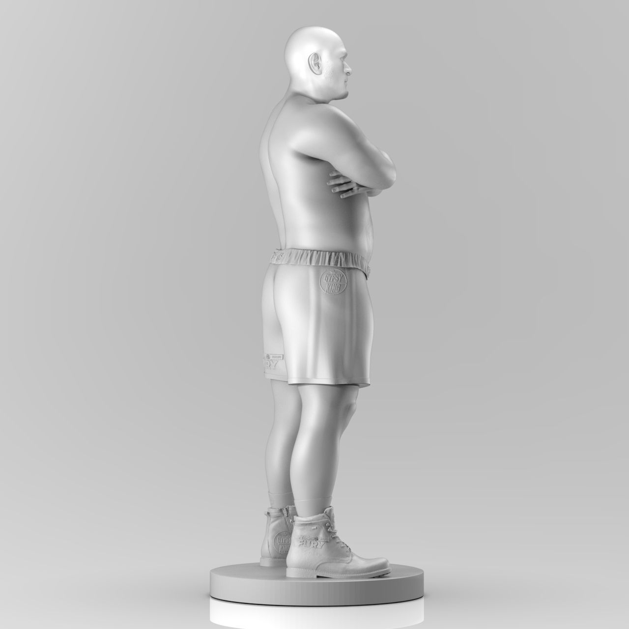 Tyson Fury 3D Printable 2 3D print model_20