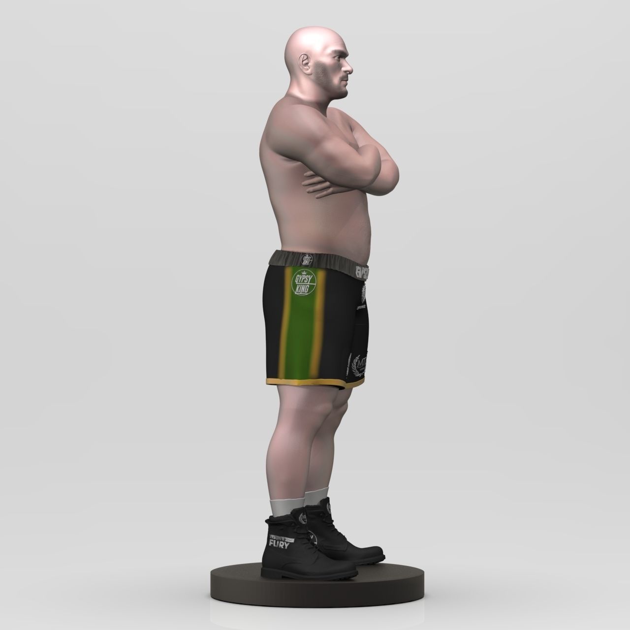 Tyson Fury 3D Printable 2 3D print model_13