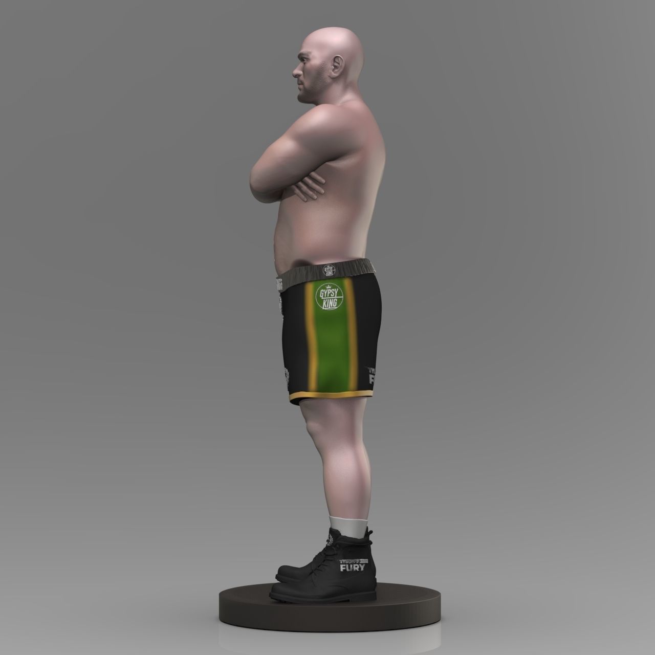 Tyson Fury 3D Printable 2 3D print model_8