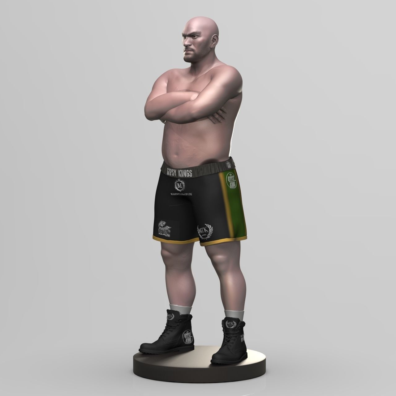 Tyson Fury 3D Printable 2 3D print model_6