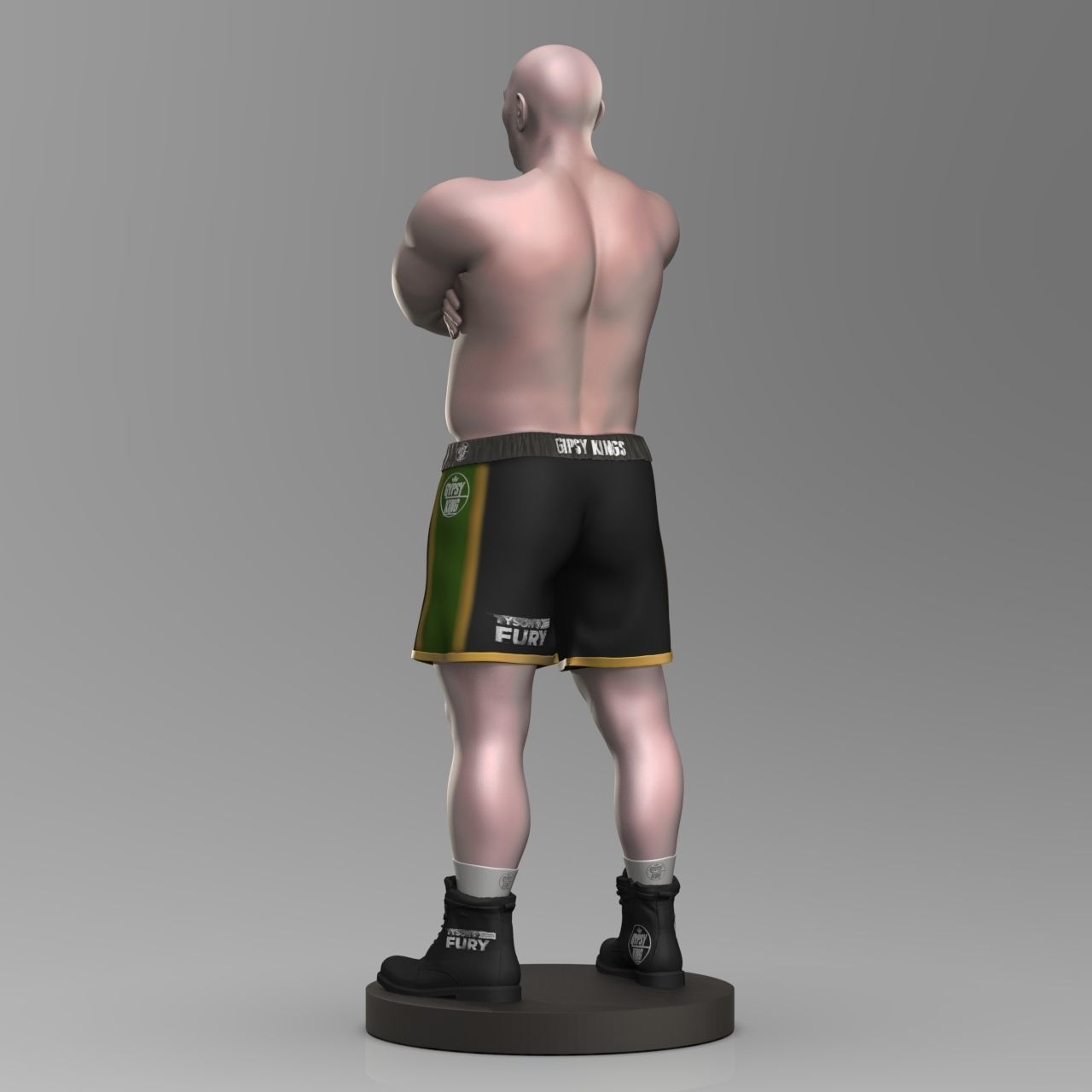 Tyson Fury 3D Printable 2 3D print model_10