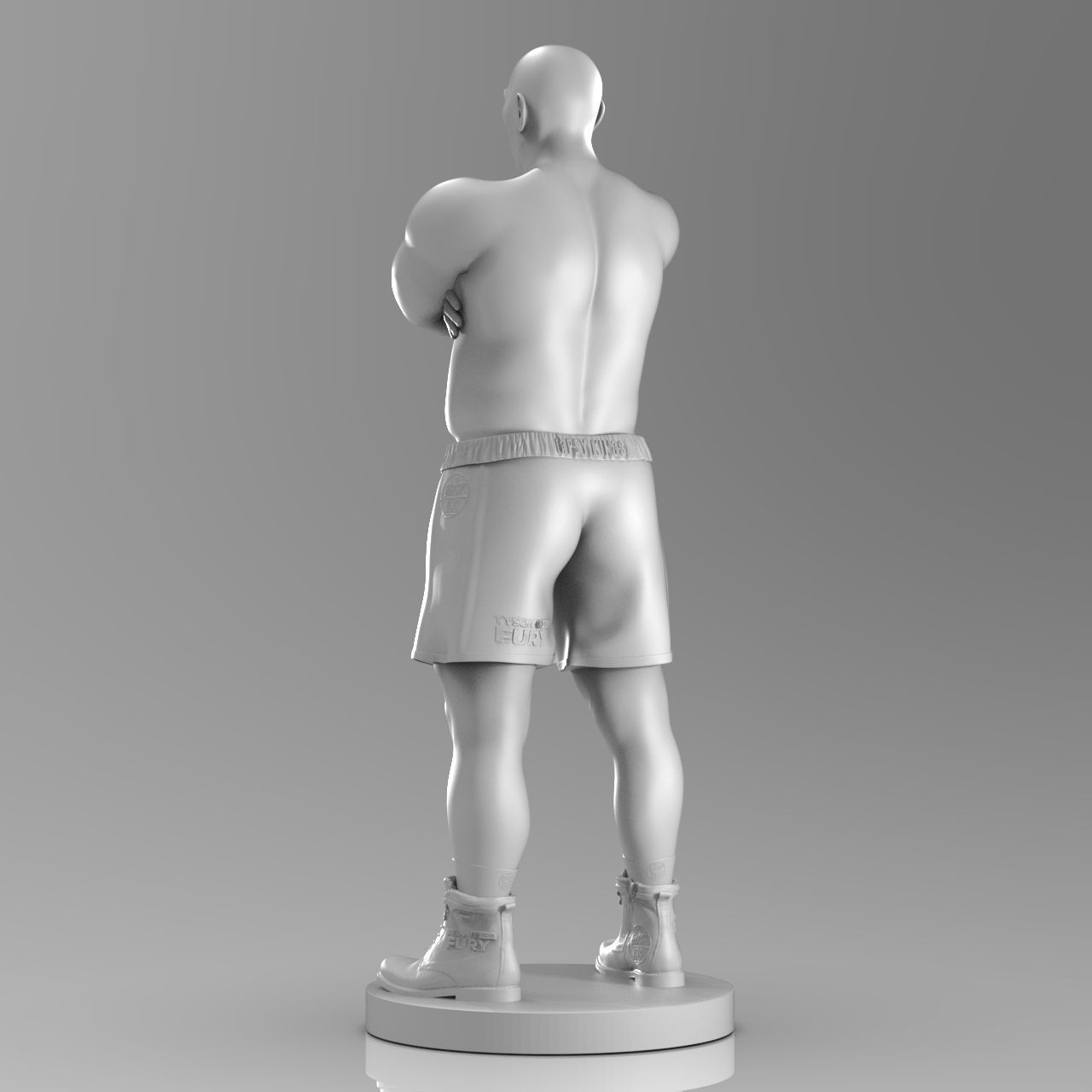 Tyson Fury 3D Printable 2 3D print model_22