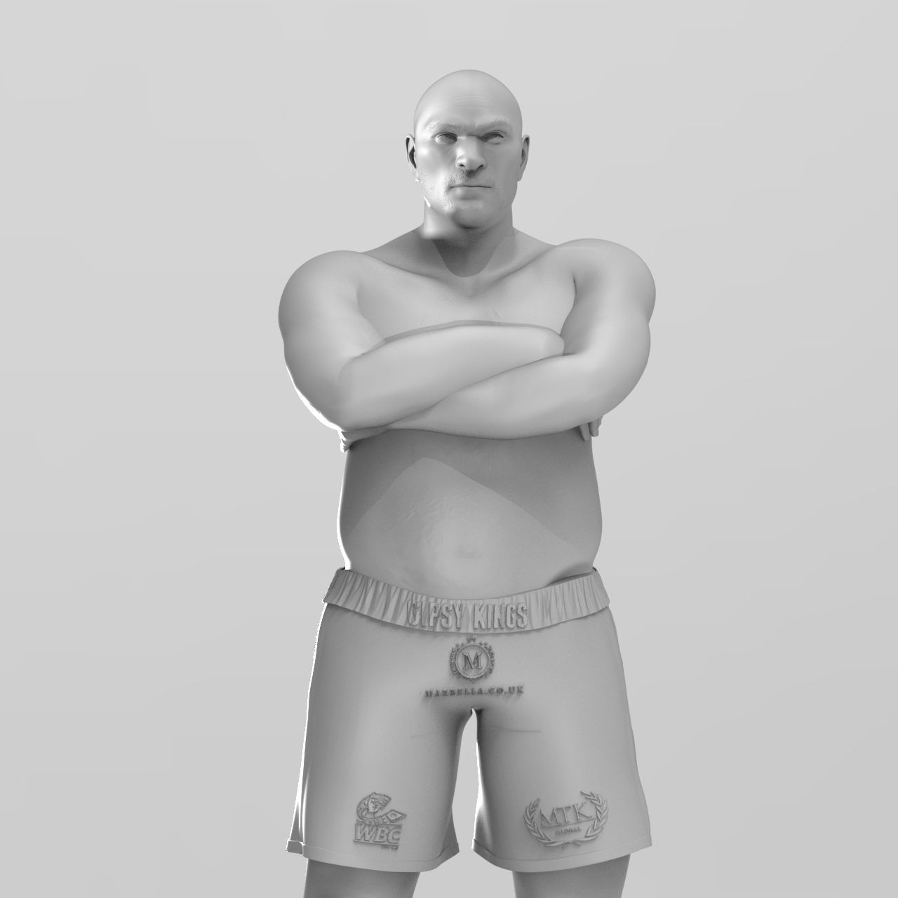 Tyson Fury 3D Printable 2 3D print model_28