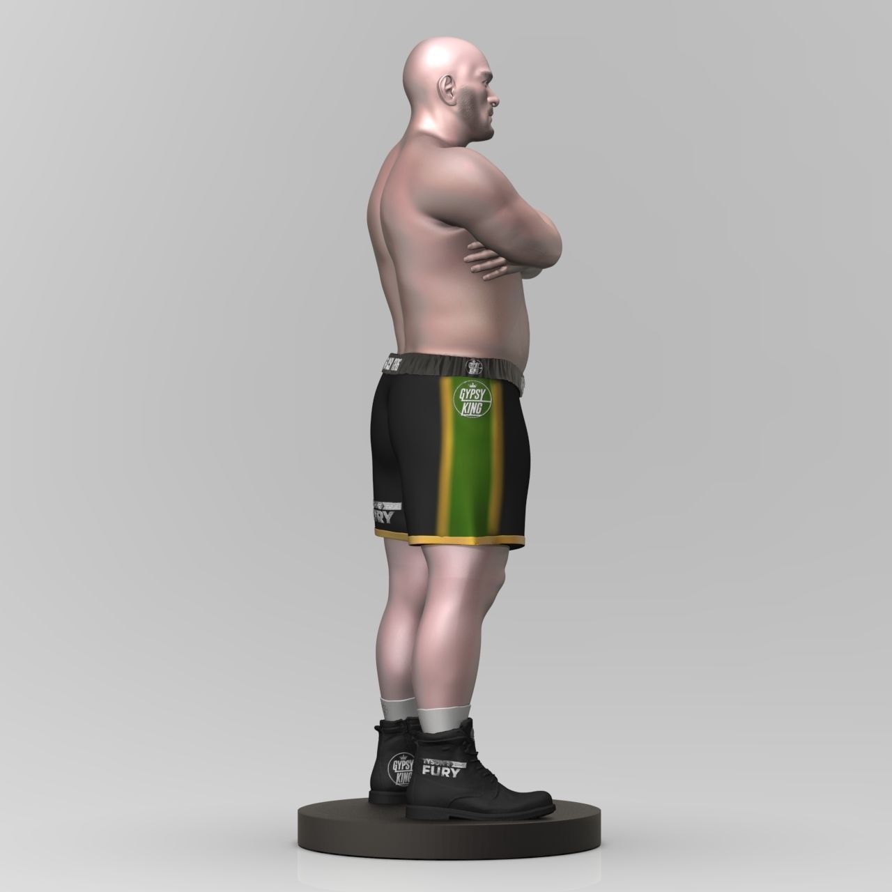 Tyson Fury 3D Printable 2 3D print model_12