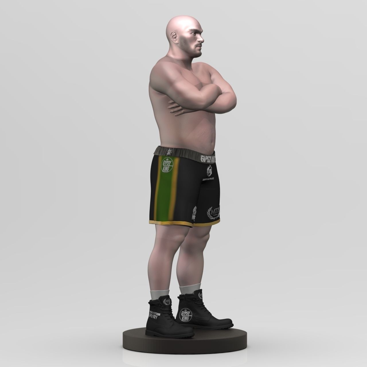 Tyson Fury 3D Printable 2 3D print model_14