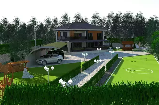  Big House With Garden