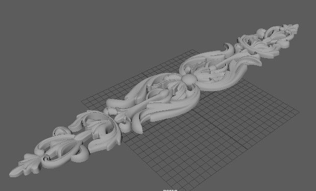 dekor ornament 3D model_2