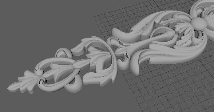 dekor ornament 3D model_3