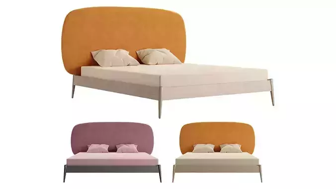 Shiko Magnum Bed by Miniforms