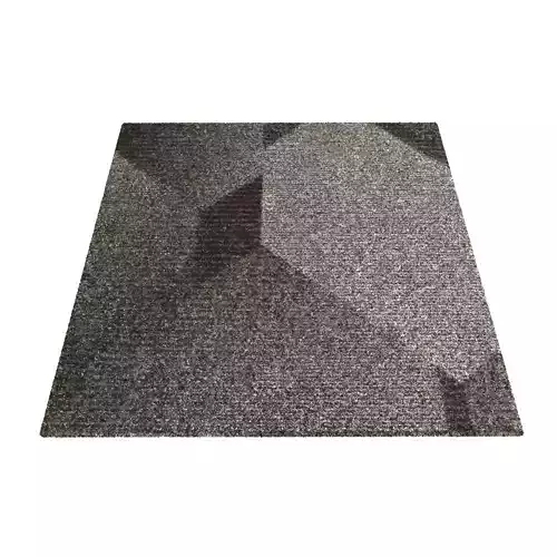 rug 3d model acoustic carpet tiles