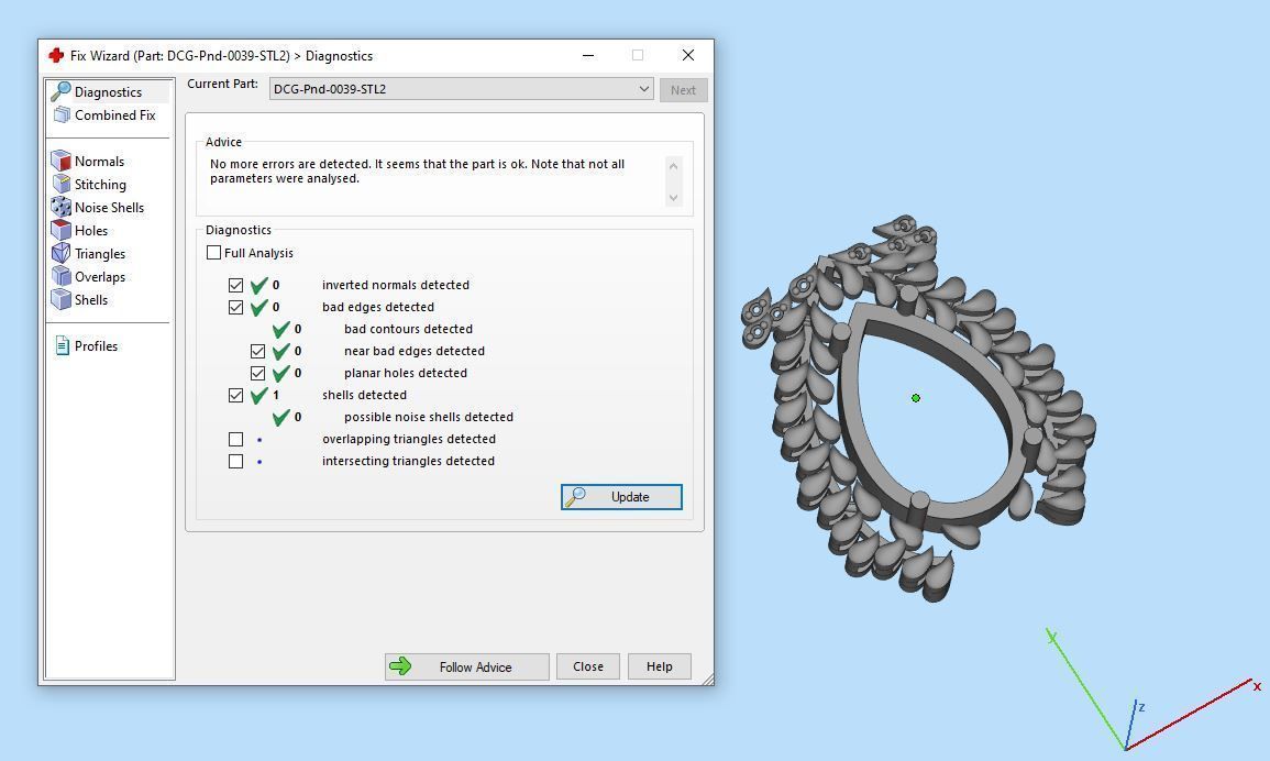 Pendant 0039 3D print model_7