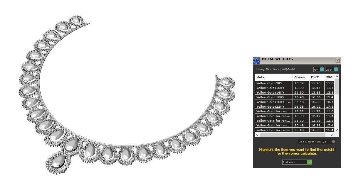 Pendant 0039 3D print model_5