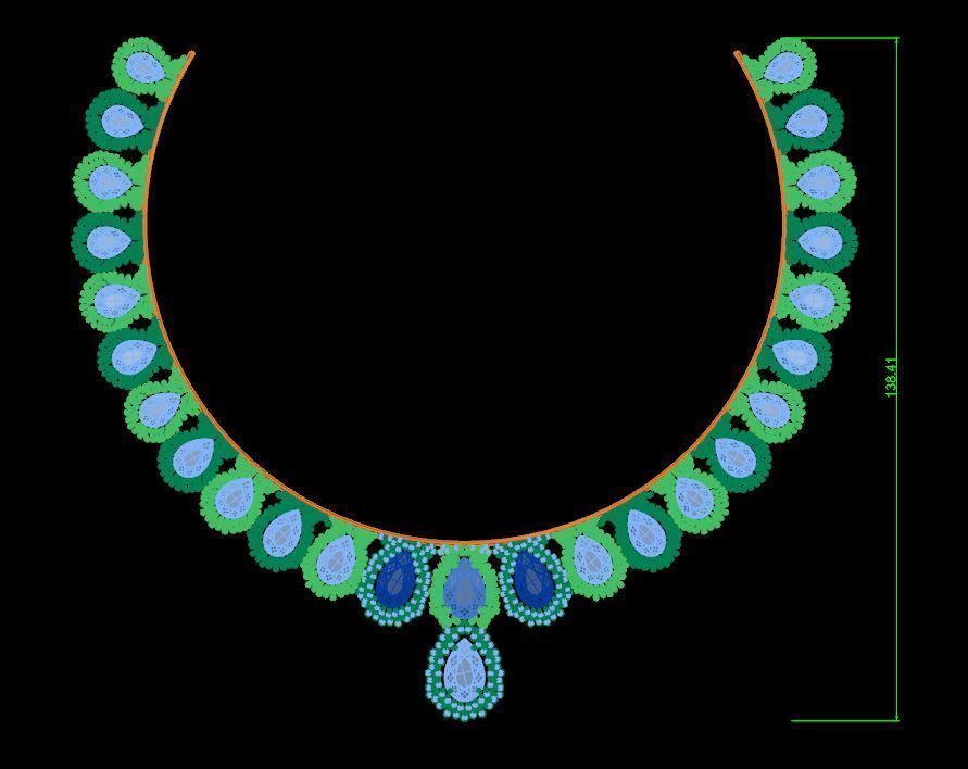 Pendant 0039 3D print model_3