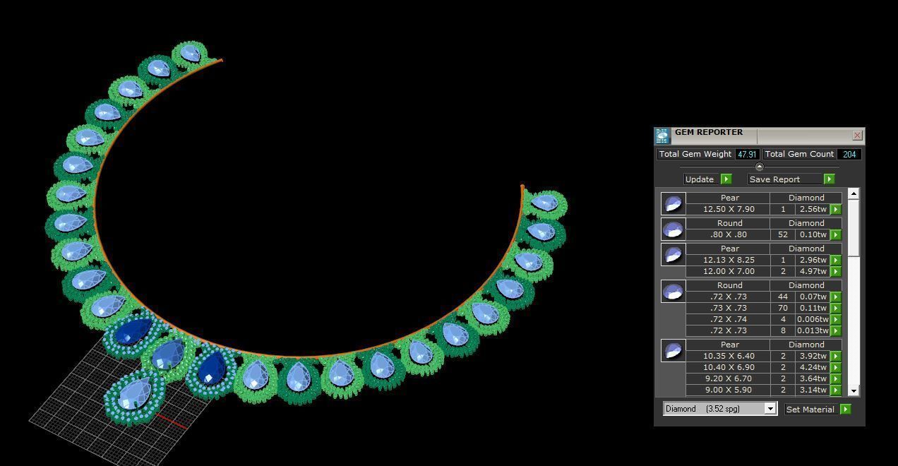 Pendant 0039 3D print model_4