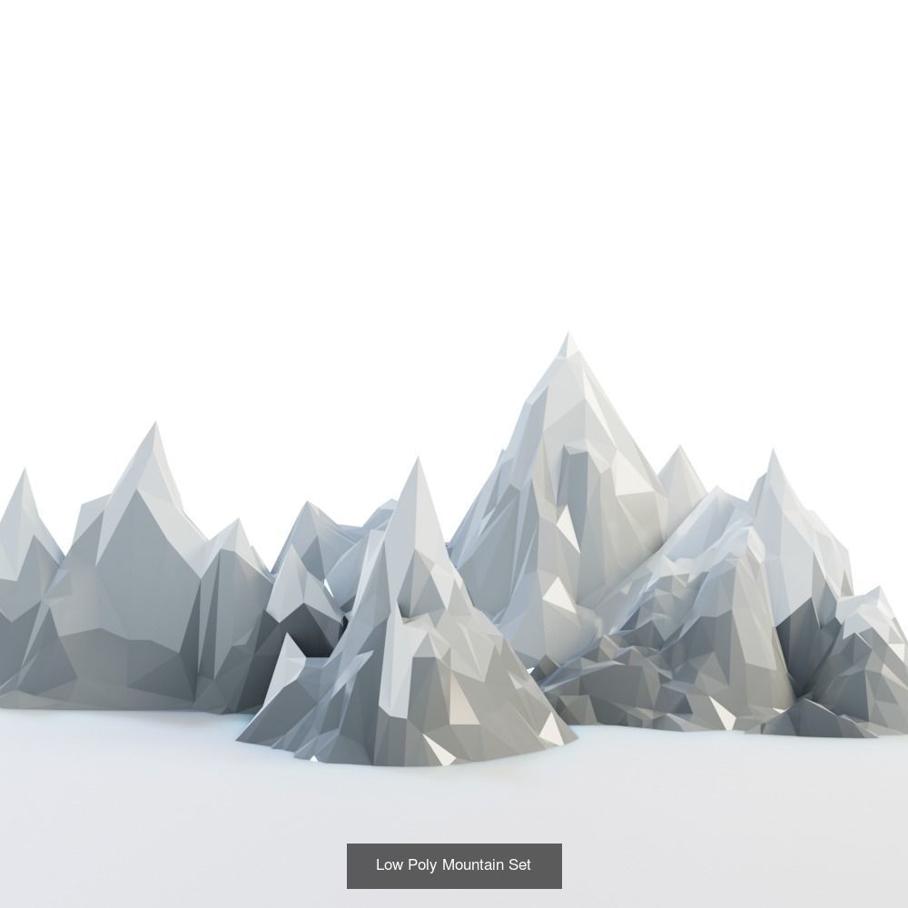 Low Poly Stuff castle 3D Model Collection_6