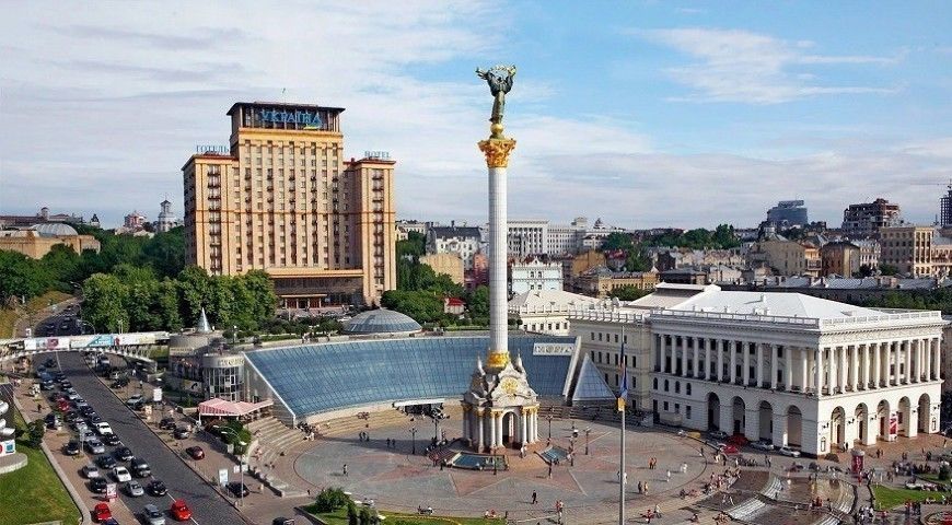kviv ukraine capital square 3D model_1