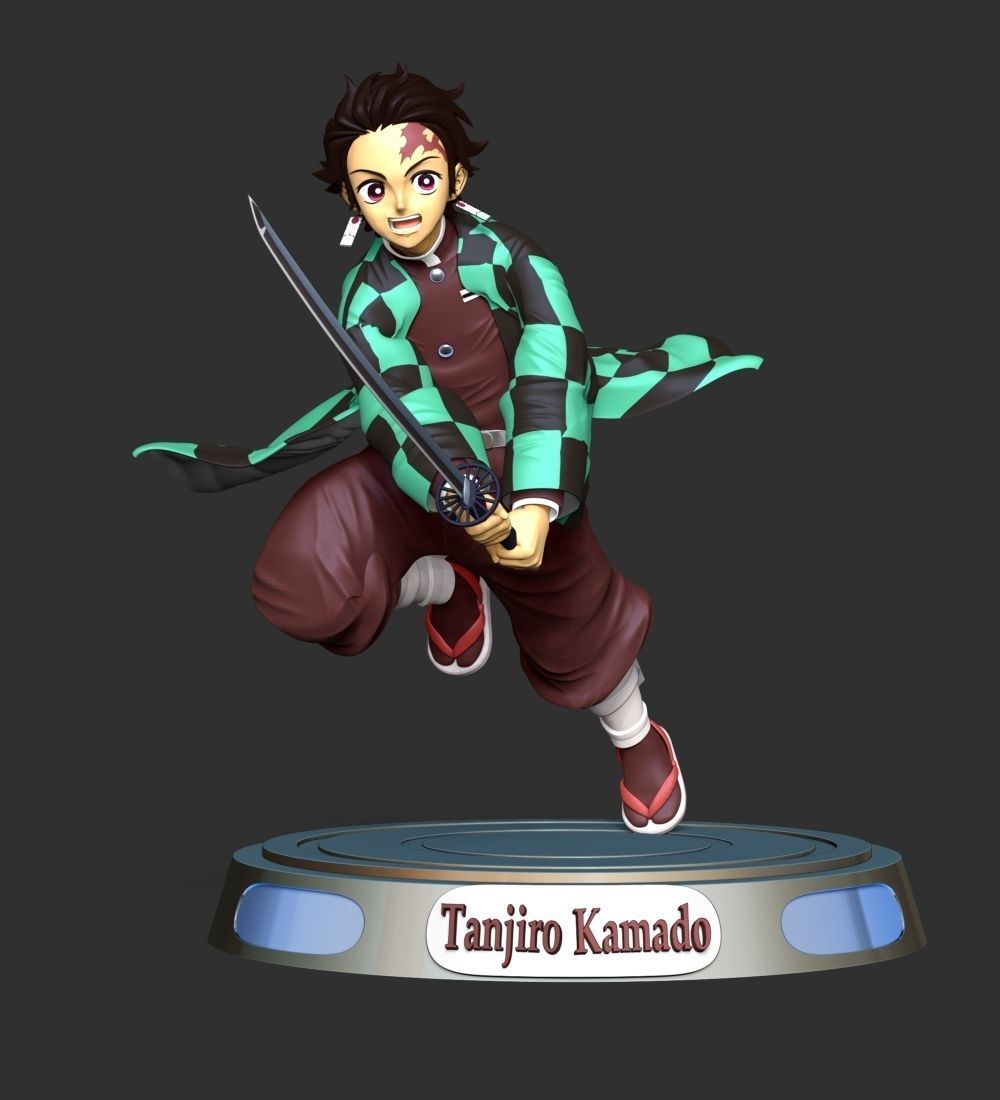 Tanjiro Kamado - Demon Slayer  3D print model_6