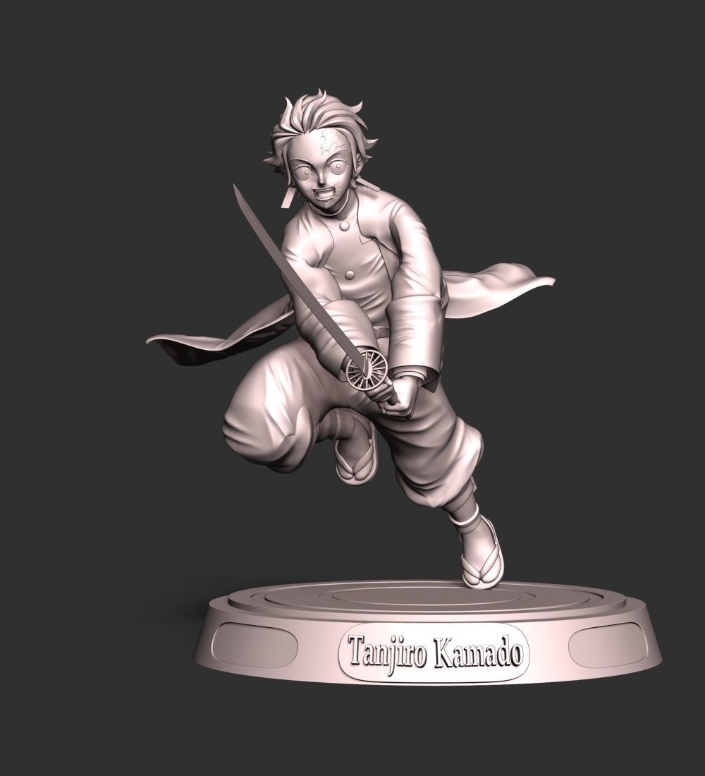 Tanjiro Kamado - Demon Slayer  3D print model_13
