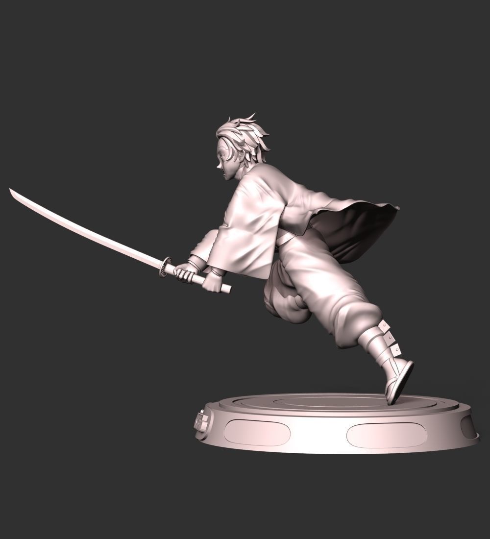 Tanjiro Kamado - Demon Slayer  3D print model_16