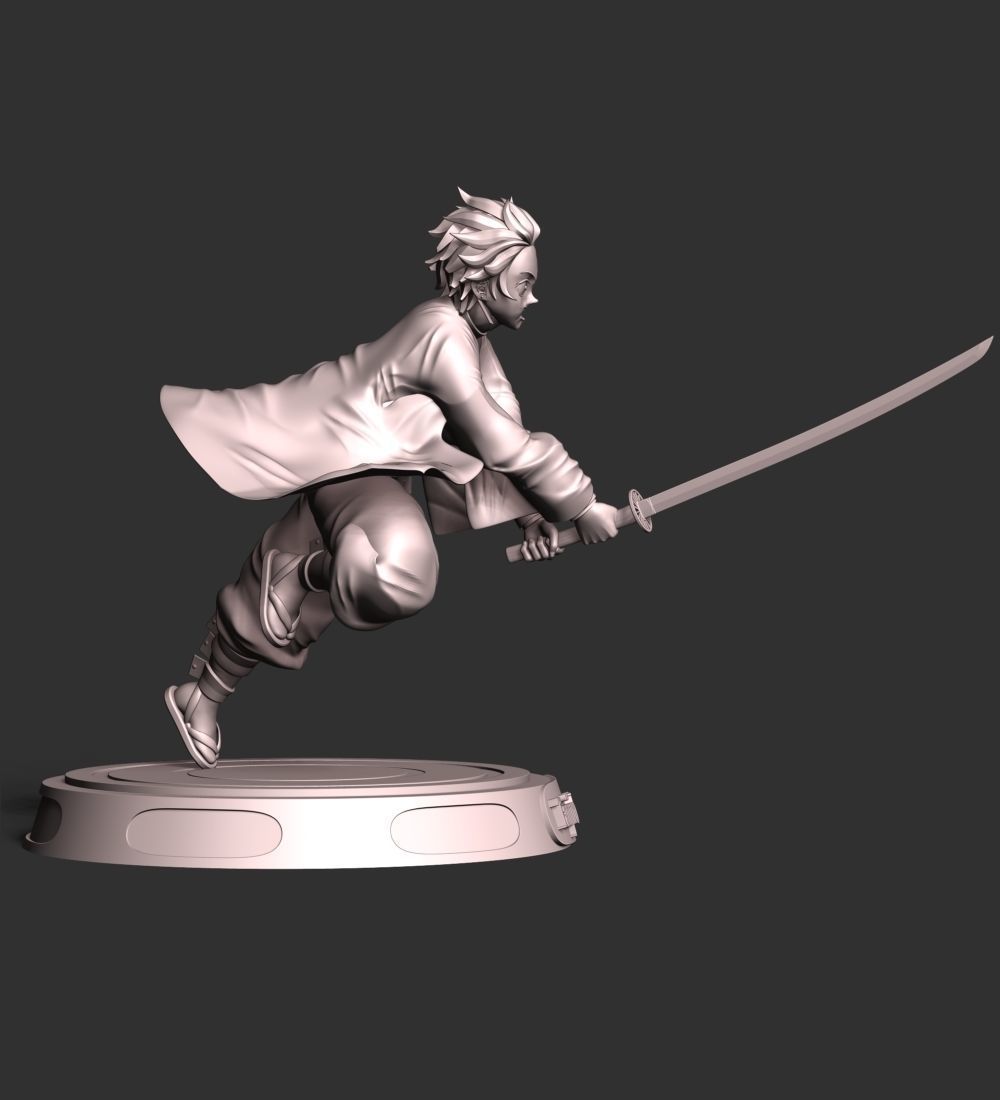 Tanjiro Kamado - Demon Slayer  3D print model_15