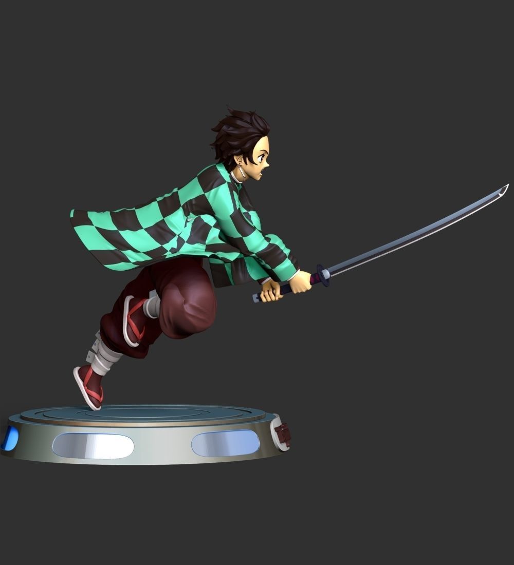Tanjiro Kamado - Demon Slayer  3D print model_10