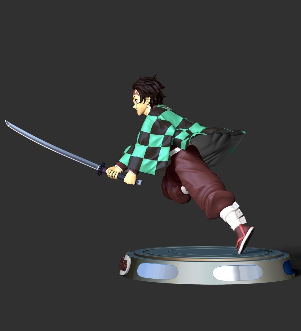 Tanjiro Kamado - Demon Slayer  3D print model_11
