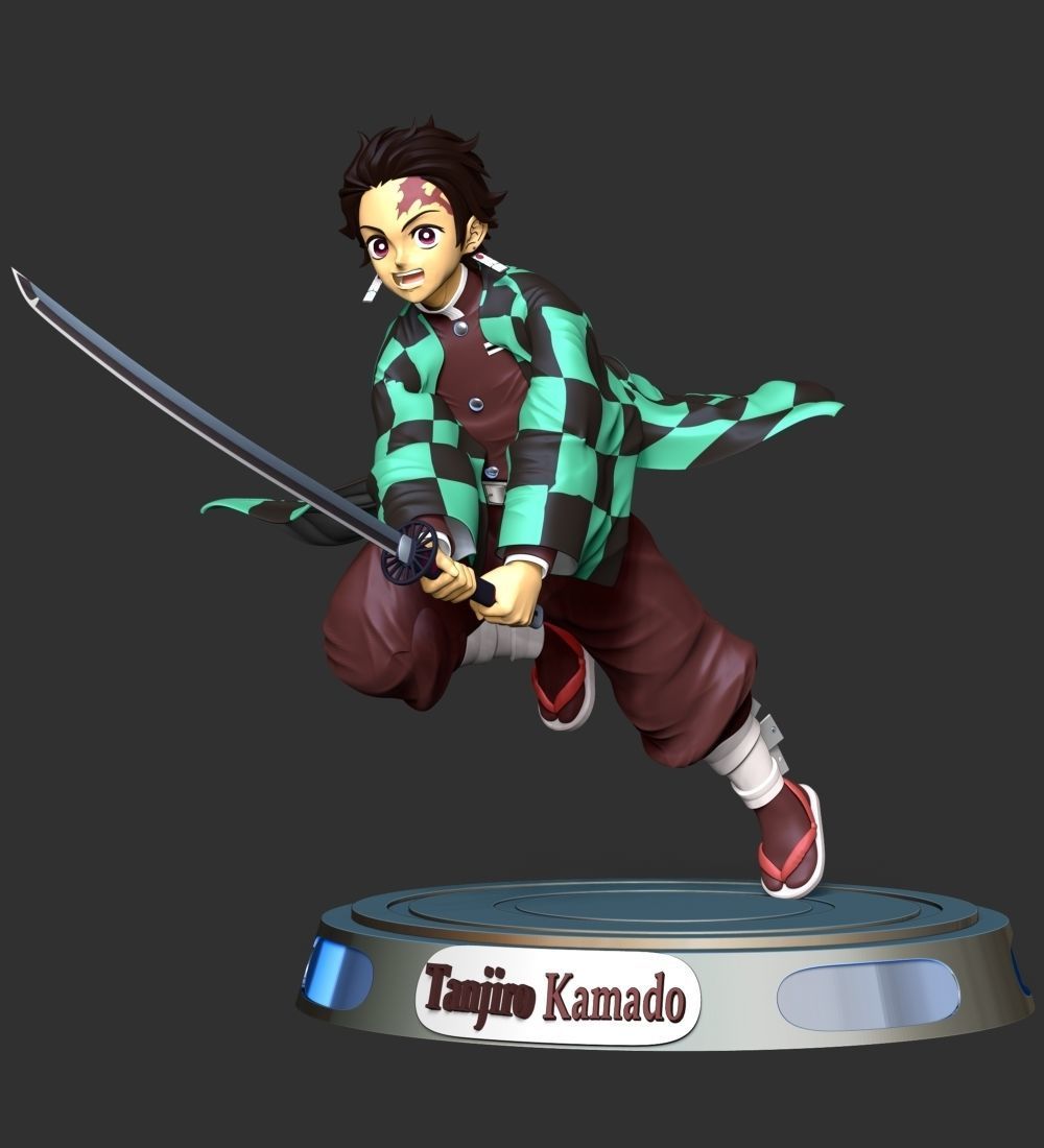 Tanjiro Kamado - Demon Slayer  3D print model_7