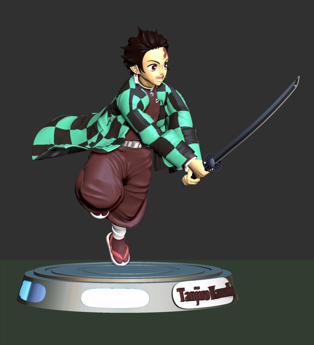 Tanjiro Kamado - Demon Slayer  3D print model_8
