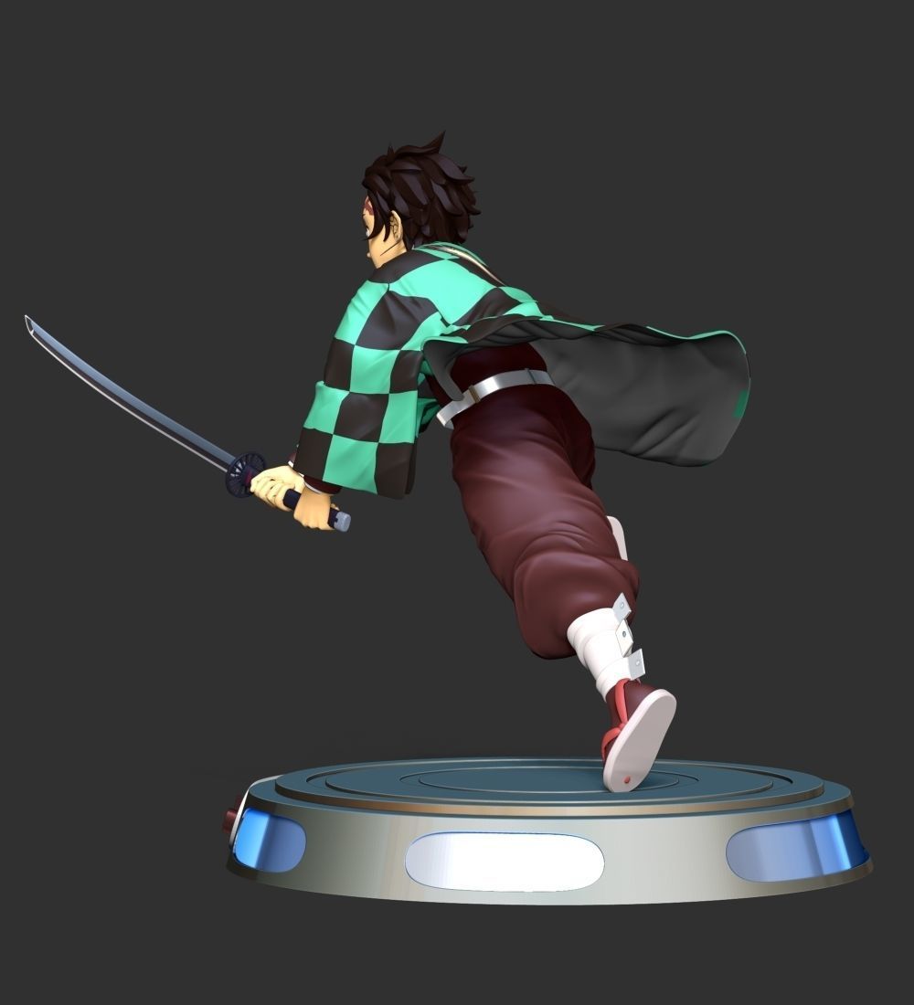 Tanjiro Kamado - Demon Slayer  3D print model_9