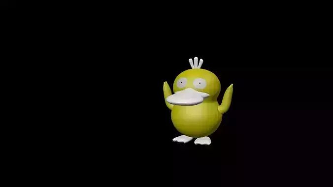 YELLOW DUCK DUCK Free 3D model