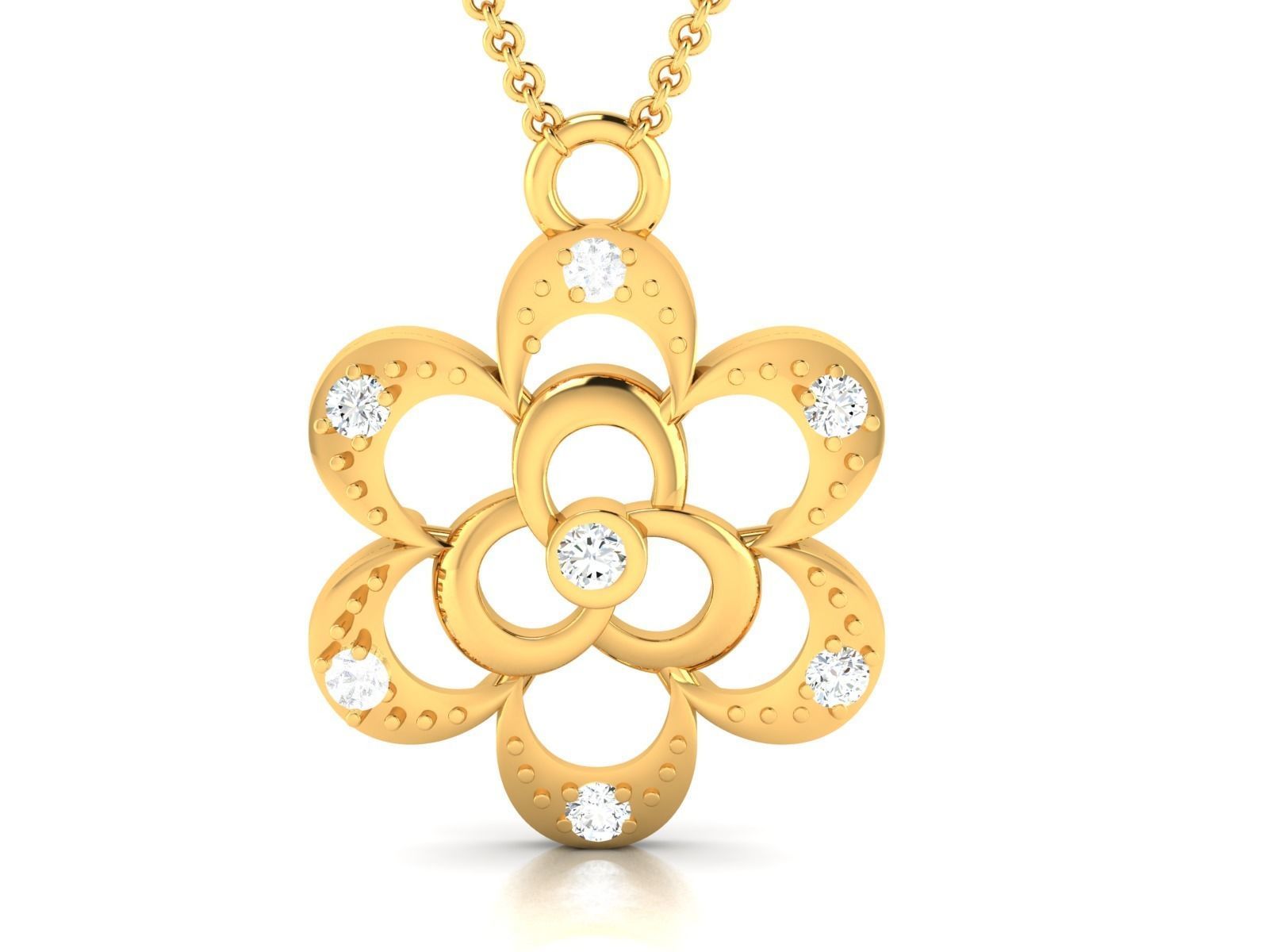 Women Pendant 3dm STL FBX OBJ Render Details 3D print model_4