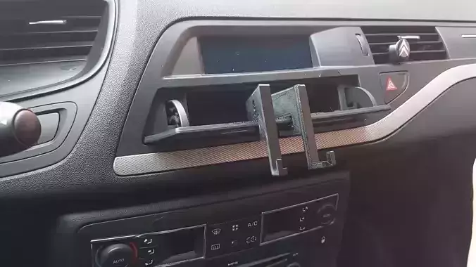 Foldable Phone Cradle for One-handed use 3D print model