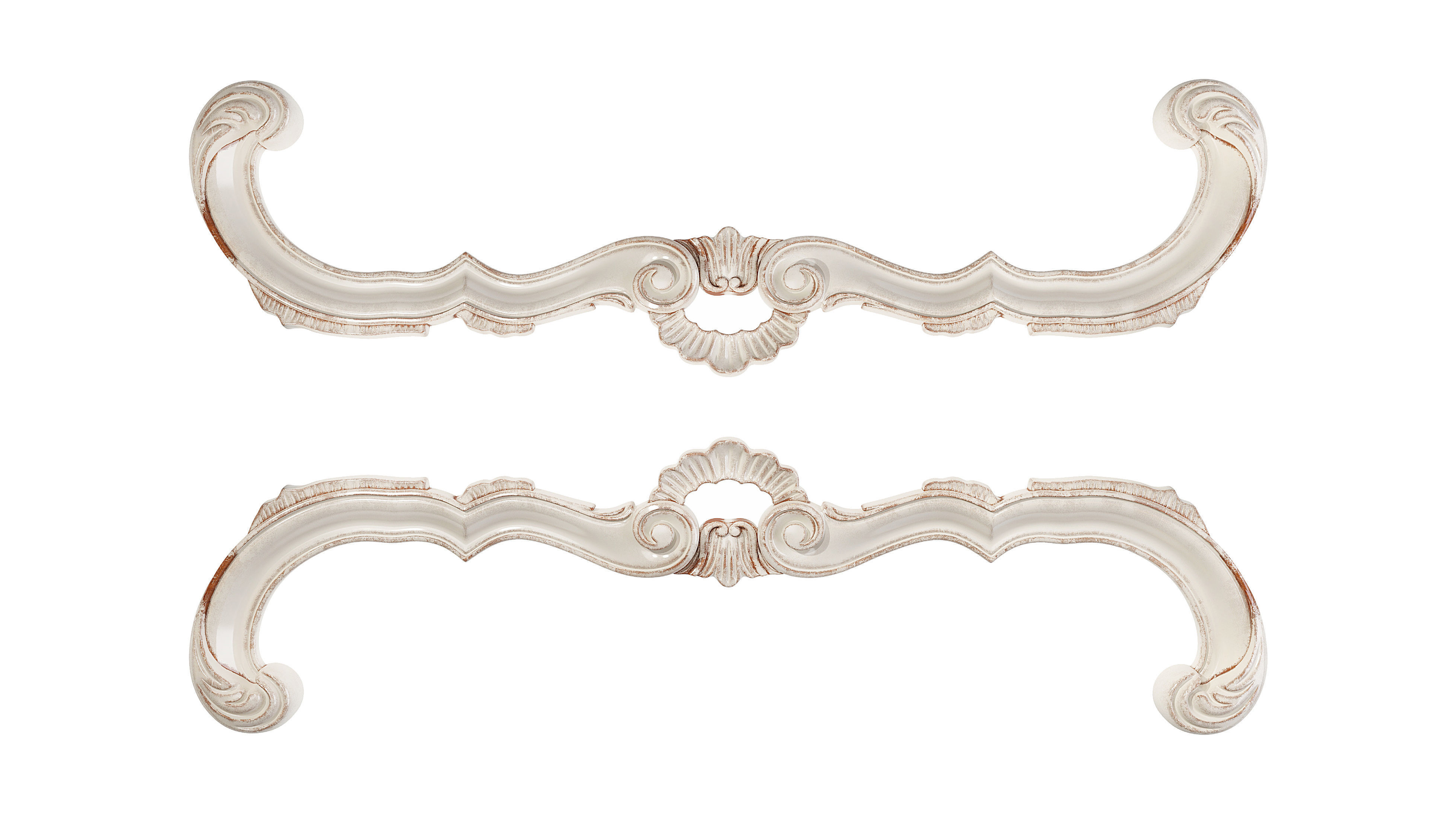 Classic carved 155 3D model_3